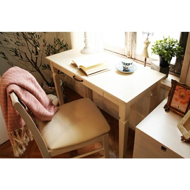 デスク 幅90cm パソコンデスク 引き出し 引出し おしゃれ 北欧 シンプルデスク 平机 ワークデスク オフィスデスク PCデスク 学習デスク ホワイト 木製 天然木 |  | 03