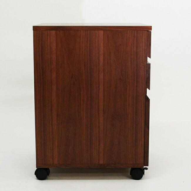 デスクワゴン 横幅40cm 3段 チェスト キャビネット キャスター付き 木製 収納ケース 書類整理 オフィス収納 デスク収納 デスクキャビネット 書斎 |  | 01