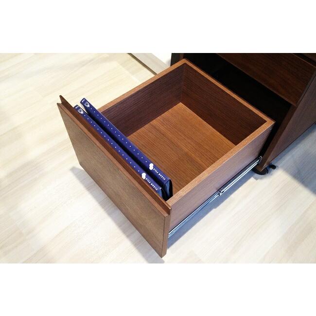 デスクワゴン 横幅40cm 3段 チェスト キャビネット キャスター付き 木製 収納ケース 書類整理 オフィス収納 デスク収納 デスクキャビネット 書斎 |  | 13