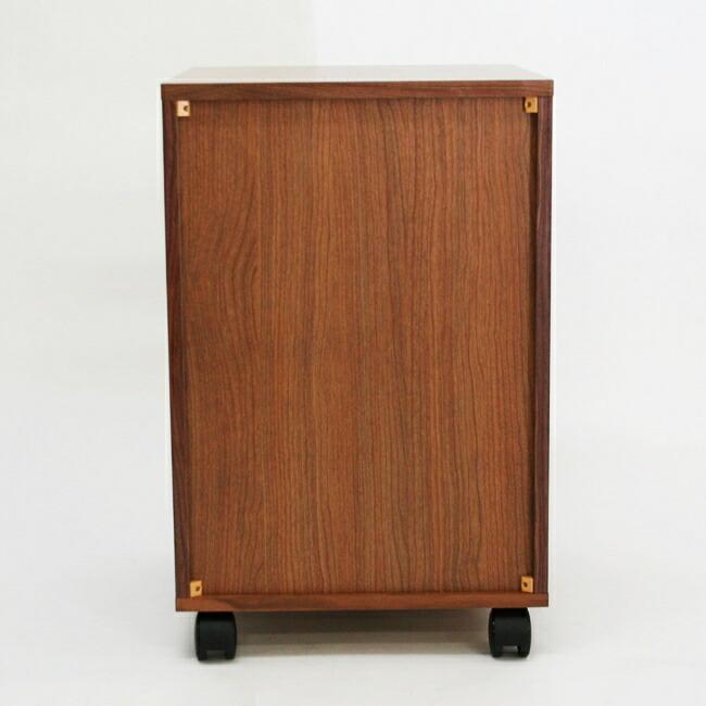 デスクワゴン 横幅40cm 3段 チェスト キャビネット キャスター付き 木製 収納ケース 書類整理 オフィス収納 デスク収納 デスクキャビネット 書斎 |  | 02