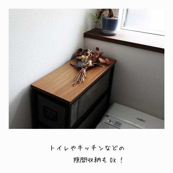 セラミック風チェスト4段(幅45) 引出し収納 軽量 軽い おしゃれ 北欧 タグ入れ ネームプレート レトロ コンパクト リビング収納 ワンルーム 狭い部屋 |  | 02