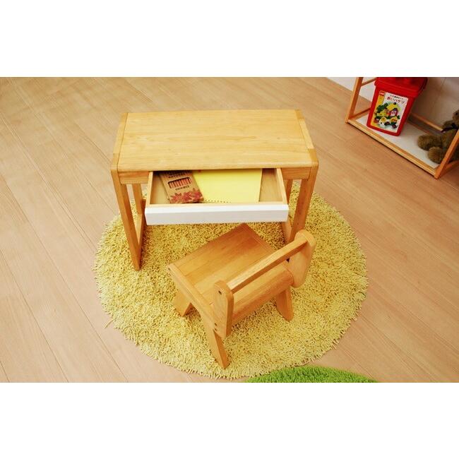 スタディセット キッズ デスクチェアセット 高さ調節 子供用 キッズデスク キッズチェア  引き出し 木製 学習机 高さ調整 リビング学習 ナチュラル |  | 03