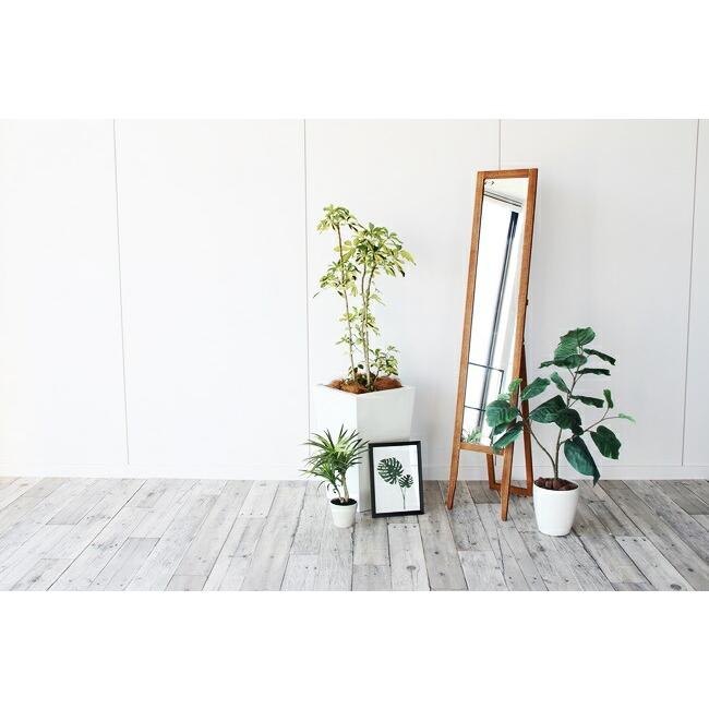 姿見 スタンドミラー ミラー 鏡 全身鏡 姿見鏡 飛散防止 木製 おしゃれ アンティーク レトロ モダン スリム 自立式 ブラウン ホワイト 北欧 かわいい |  | 02
