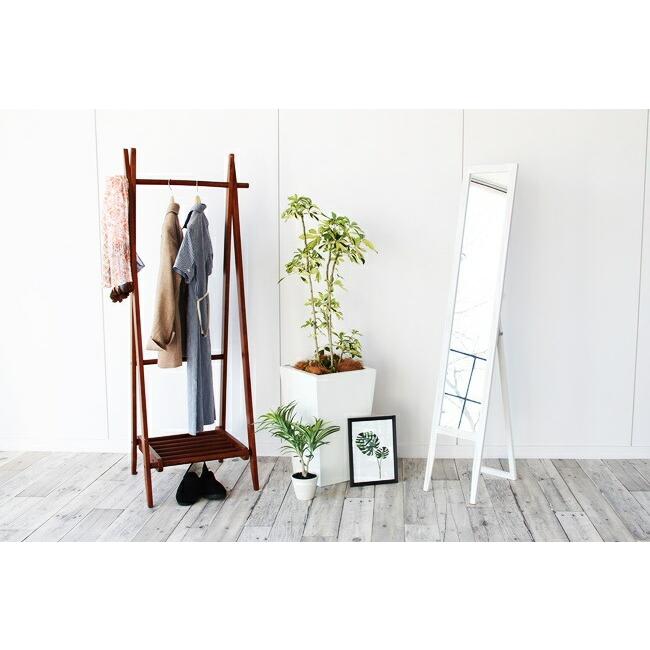 姿見 スタンドミラー ミラー 鏡 全身鏡 姿見鏡 飛散防止 木製 おしゃれ アンティーク レトロ モダン スリム 自立式 ブラウン ホワイト 北欧 かわいい |  | 05