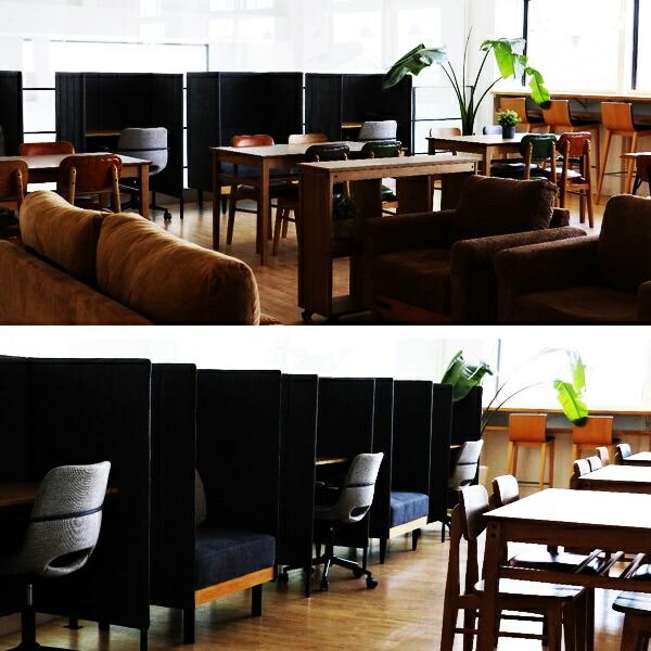 ブースデスク パネルデスク 個別ブース 集中 PCブースデスク オフィス 事務所 テレワーク 在宅勤務 パネル付 在宅ワーク リモートワーク 在宅ワーク 個室ブース | ブランド登録なし | 14