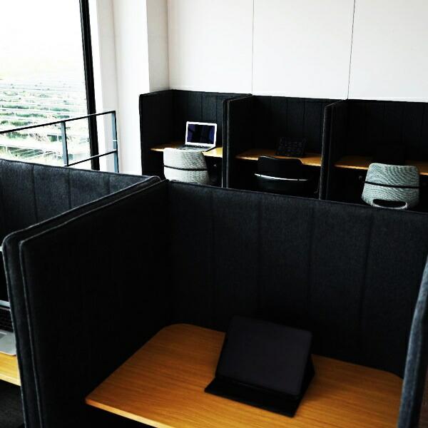 ブースデスク パネルデスク 個別ブース 集中 PCブースデスク オフィス 事務所 テレワーク 在宅勤務 パネル付 在宅ワーク リモートワーク 在宅ワーク 個室ブース | ブランド登録なし | 04