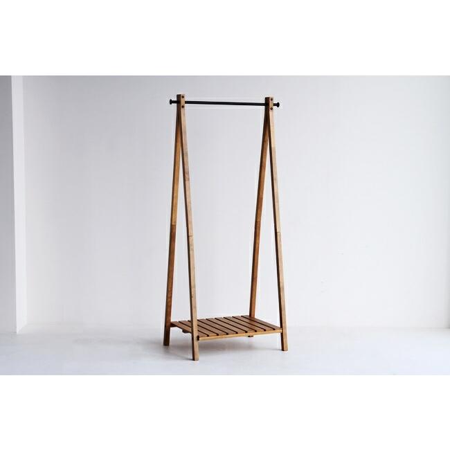 ハンガーラック コートハンガー 木製 おしゃれ 天然木 コート掛け 洋服掛け 一人暮らし ポールハンガー パイプハンガー ウッドラック 洋服収納 北欧 |  | 11