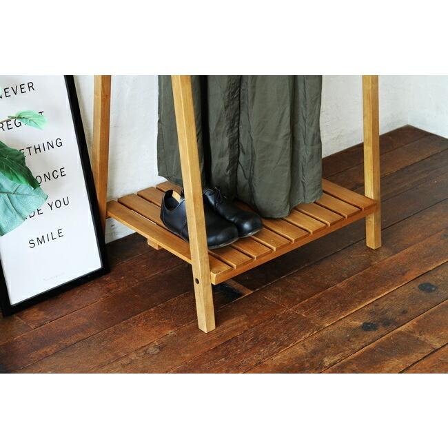 ハンガーラック コートハンガー 木製 おしゃれ 天然木 コート掛け 洋服掛け 一人暮らし ポールハンガー パイプハンガー ウッドラック 洋服収納 北欧 |  | 02