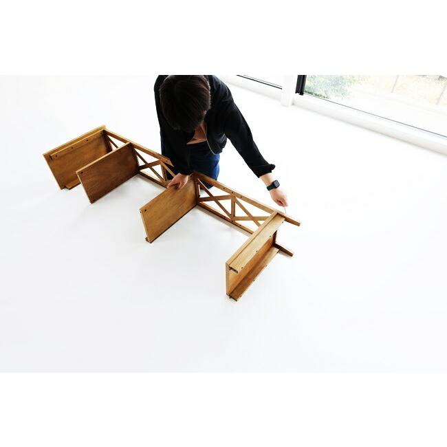 スリムラック ウッドラック 幅48 飾り棚 本棚 ラック サイドラック サイドボード リビング収納 オープンラック ブックシェルフ 北欧 モダン アンティーク 3段 |  | 12