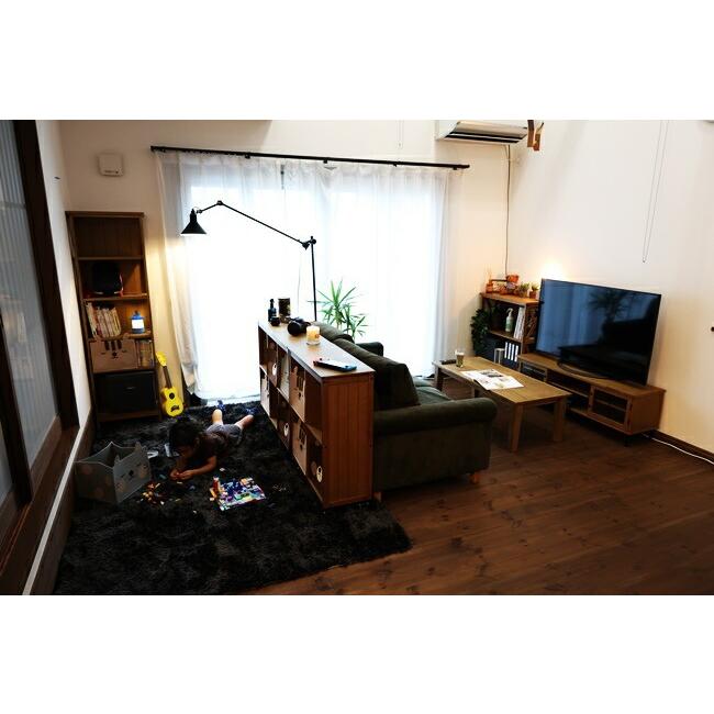 スリムラック ウッドラック 幅48 飾り棚 本棚 ラック サイドラック サイドボード リビング収納 オープンラック ブックシェルフ 北欧 モダン アンティーク 3段 |  | 15