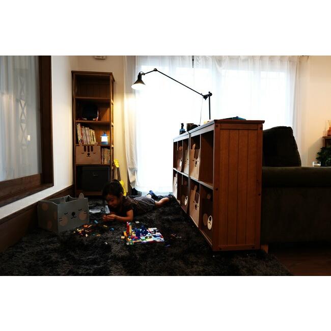 スリムラック ウッドラック 幅48 飾り棚 本棚 ラック サイドラック サイドボード リビング収納 オープンラック ブックシェルフ 北欧 モダン アンティーク 3段 |  | 16