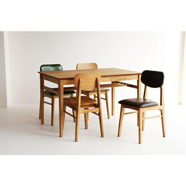 ダイニングテーブル 4人用 幅120cm 木製 長方形 食卓テーブル おしゃれ 北欧 レトロ ダイニング ナチュラル カントリー 食卓机 ダイニングデスク |  | 01