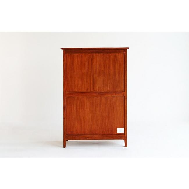 キャビネット ガラスキャビネット 完成品 木製 おしゃれ アンティーク 北欧 レトロ モダン 本棚 扉付き ヴィンテージ 高級感 ブラウン 和モダン |  | 03