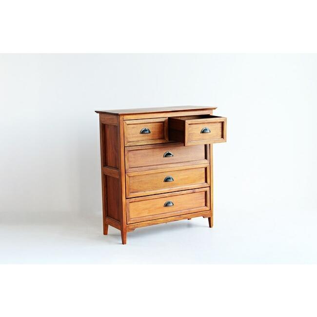 チェスト 完成品 4段 引き出し 引出し 5杯 タンス 箪笥 収納 衣類収納 リビング収納 寝室 リビング 木製 |  | 05