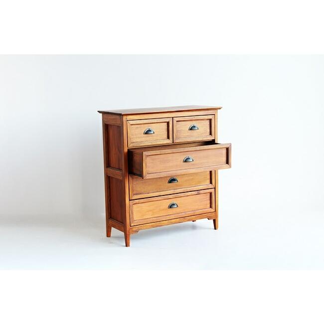 チェスト 完成品 4段 引き出し 引出し 5杯 タンス 箪笥 収納 衣類収納 リビング収納 寝室 リビング 木製 |  | 07
