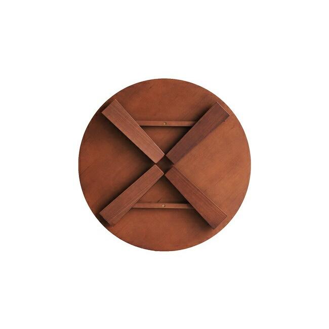 センターテーブル 折りたたみ ローテーブル 完成品 木製 円型 丸形 北欧 座卓 おしゃれ リビングテーブル かわいい レトロ 折れ脚 ラウンド型 |  | 03