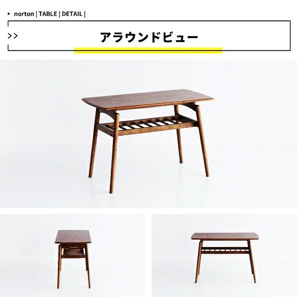 ハイテーブル ソファテーブル 棚付き 高め ダイニングテーブル 一人用 リビングテーブル 木製 シンプル 木目 おしゃれ 北欧 カントリー ブラウン 長方形 | ブランド登録なし | 13