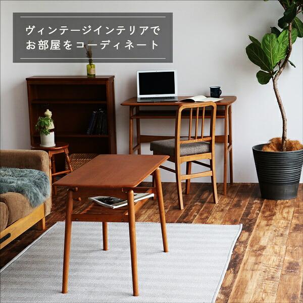 デスク パソコンデスク 書斎机 幅90cm コンパクト おしゃれ 木製 和風 ブラウン 北欧 モダン 省スペース レトロ PCデスク シンプル 在宅ワーク 天然木  木目 | ブランド登録なし | 17