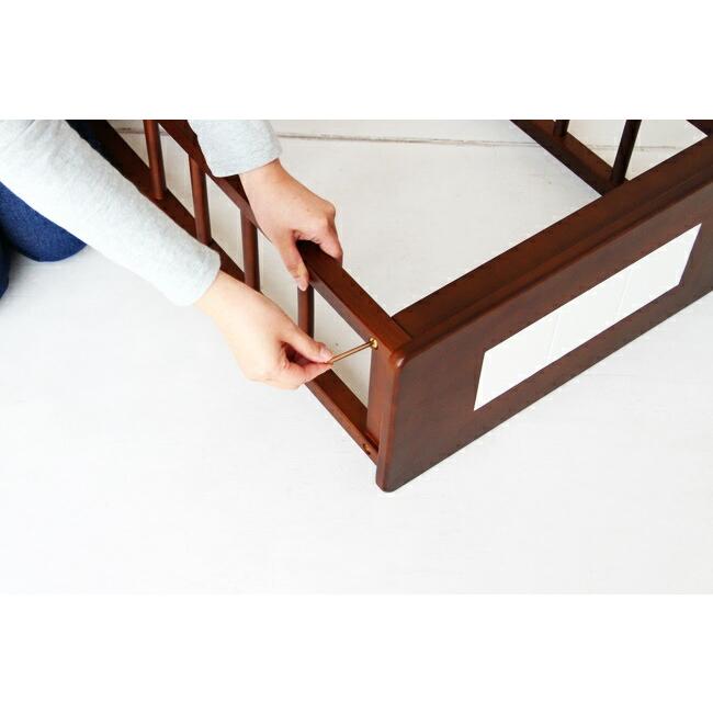 キッチンワゴン 4段 キャスター付 幅56 スリムワゴン タイル天板 木製 タイルトップ 耐熱 おしゃれ キッチン収納 ホワイト 北欧 カントリー かわいい |  | 03