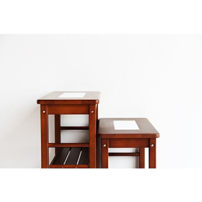 キッチンワゴン 4段 キャスター付 幅56 スリムワゴン タイル天板 木製 タイルトップ 耐熱 おしゃれ キッチン収納 ホワイト 北欧 カントリー かわいい |  | 08