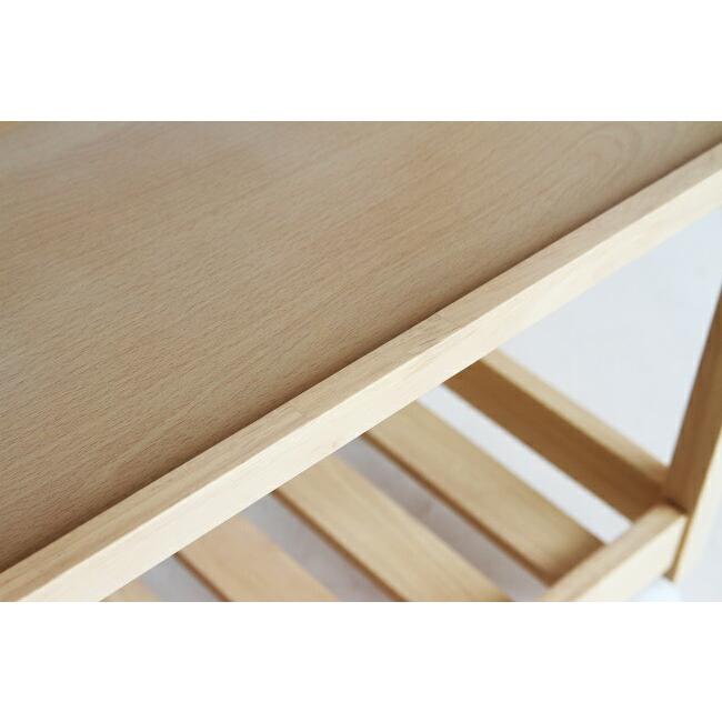 キッチンワゴン 4段 キャスター付 タイル天板 木製 タイルトップ 耐熱 キッチン収納 リビング収納 北欧 おしゃれ スリムワゴン キッチンラック |  | 10