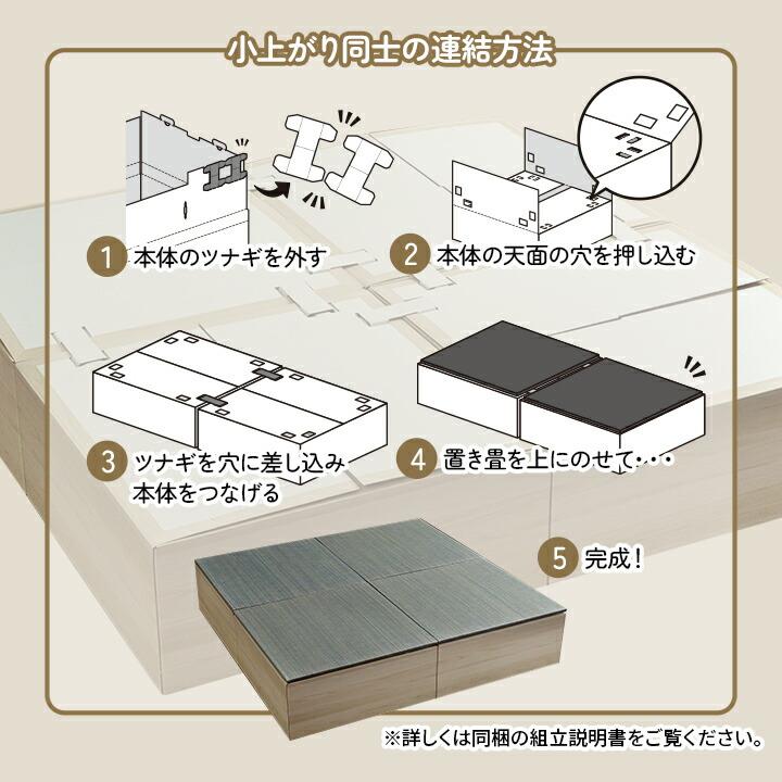 畳 ユニット 置き畳 小上がり用段ボール 和室 畳ベッド 畳ベンチ  エコ 軽量 簡単 70×70×29.5cm 無地 リビング 和モダン |  | 12