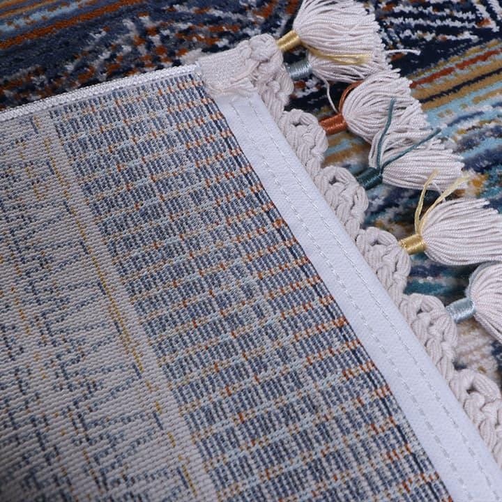 カーペット ラグ 絨毯 長方形 おしゃれ キリム柄 フリンジ付き カラフル 約133×190cm 床暖房 ホットカーペット対応 ウィルトンカーペット コンパクト |  | 05