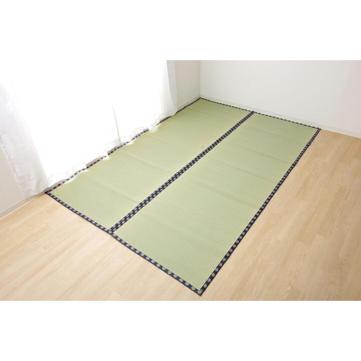 い草ラグ い草 上敷き 4.5畳 い草カーペット カーペット い草 ラグ 無地 撥水 はっ水 湖水 江戸間4.5畳 約261×261cm い草上敷き ござ センターラグ 4畳半 |  | 12