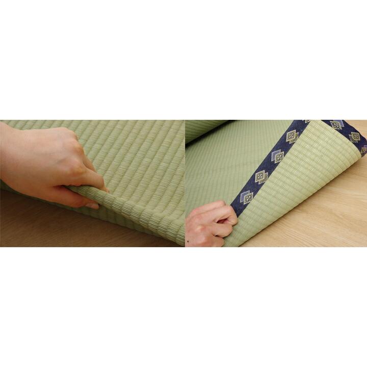 い草ラグ い草 上敷き 4.5畳 い草カーペット カーペット い草 ラグ 無地 撥水 はっ水 湖水 江戸間4.5畳 約261×261cm い草上敷き ござ センターラグ 4畳半 |  | 13