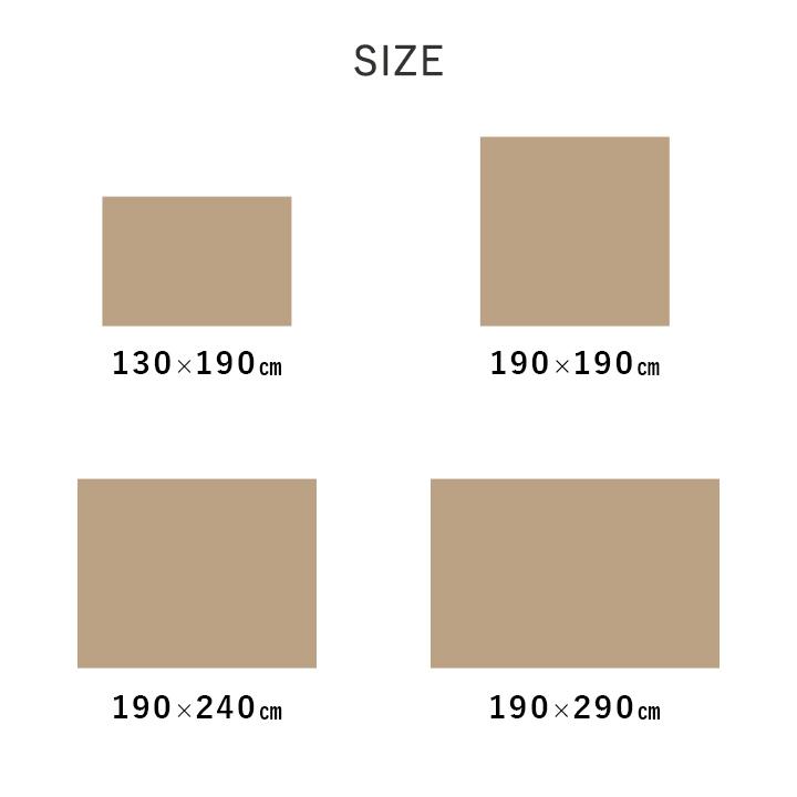 カーペット ラグカーペット 約190×240cmリビングラグ 日本製 抗菌ラグ 消臭ラグ 抗ウイルス ホットカーペット対応 ダイニングラグ ギャベ柄 グレー 国産 | ブランド登録なし | 10