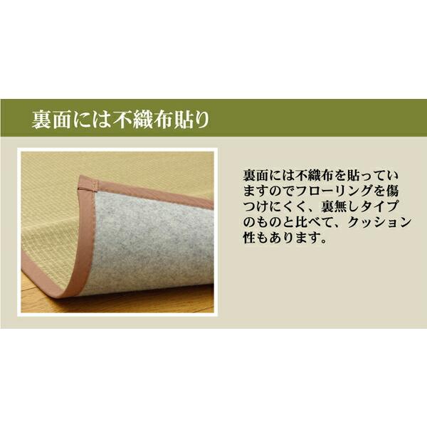 い草ラグ 夏用 い草 上敷き 6畳 い草カーペット カーペット い草 ラグ 無染土 い草上敷 DX素肌美人 江戸間6畳 約261×352cm い草上敷き センターラグ |  | 03