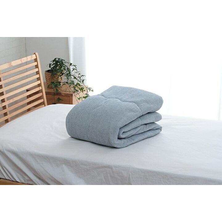 寝具　掛け布団　肌布団 セミダブル 洗える 冷感 涼感 接触冷感 パイル リバーシブル　約165×185cm |  | 13