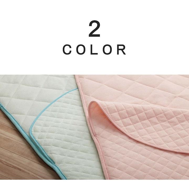 寝具 お昼寝マット 肌掛け布団 一体型 寝冷え対策 キッズ ジュニア ベビー 綿100％ 滑り止め付き 洗える 洗濯機丸洗い 優しいタオル地 70×120cm |  | 12