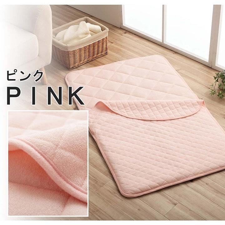 寝具 お昼寝マット 肌掛け布団 一体型 寝冷え対策 キッズ ジュニア ベビー 綿100％ 滑り止め付き 洗える 洗濯機丸洗い 優しいタオル地 70×120cm |  | 14