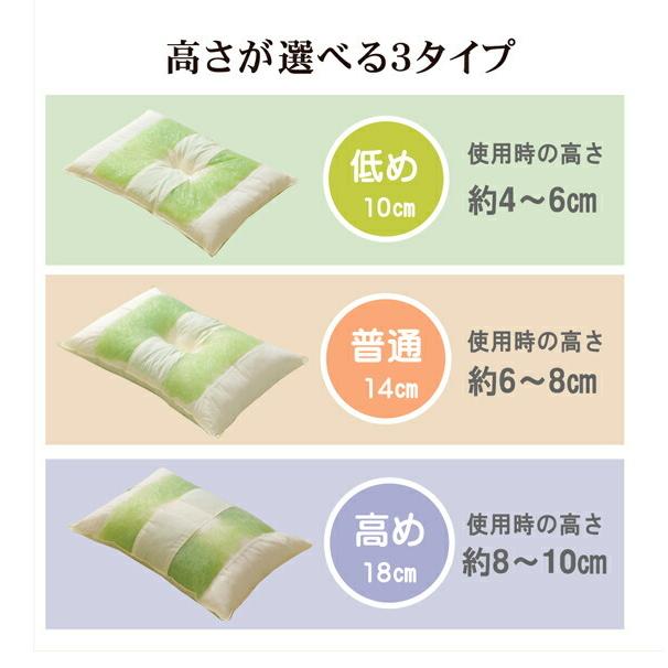 送料無料 パイプ まくら パイプまくら 枕 ピロー ヒバエッセンス使用 森の眠りひば枕A』 約43×63×18cm 高め 洗える 防ダニ 抗菌 防臭効果 |  | 04