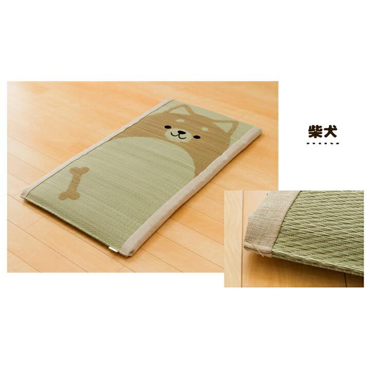 送料無料 長座布団 い草 アニマル柄 ござまる 長座布団 約55×110cm 座布団 ベビーマット おむつ替えマット 座蒲団 ごろ寝マット お昼寝マット  い草マット |  | 10