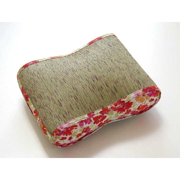 送料無料 クッション い草 約40×30cm い草クッション 花柄 フォンターナ フィット 腰当て 背当て ソファークッション 低反発クッション かわいい 花 柄 |  | 07