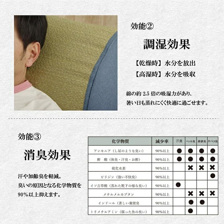 い草 スツール クッション 腰掛け さらさら 消臭 シンプル 約40R×45cm |  | 12