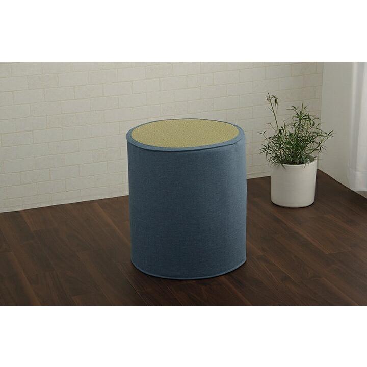 い草 スツール クッション 腰掛け さらさら 消臭 シンプル 約40R×45cm |  | 17