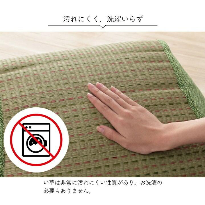 クッション くつろぎ ごろごろ い草 抗菌防臭 消臭 シンプル 小林製薬コバガード使用 約48×90cm |  | 07