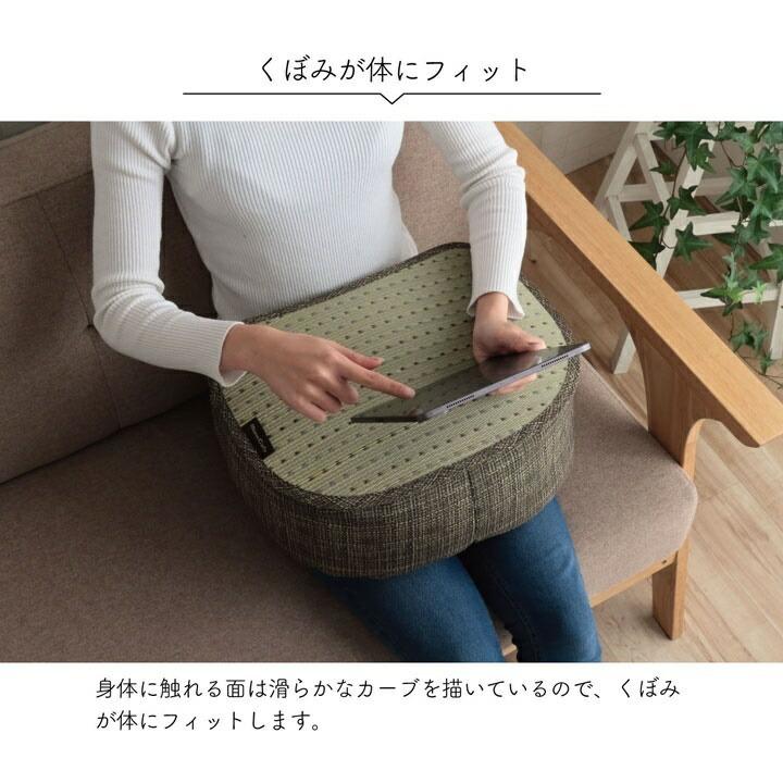クッション くつろぎ リラックス スマホ い草 抗菌防臭 消臭 シンプル 小林製薬コバガード使用 約30×40×15cm |  | 07