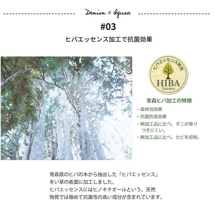国産 い草 チェアパッド クッション 円形 デニム 約38丸 円形 丸 オフィス 座布団 チェアクッション チェアパット 椅子用 フロア オールシーズン おしゃれ |  | 06