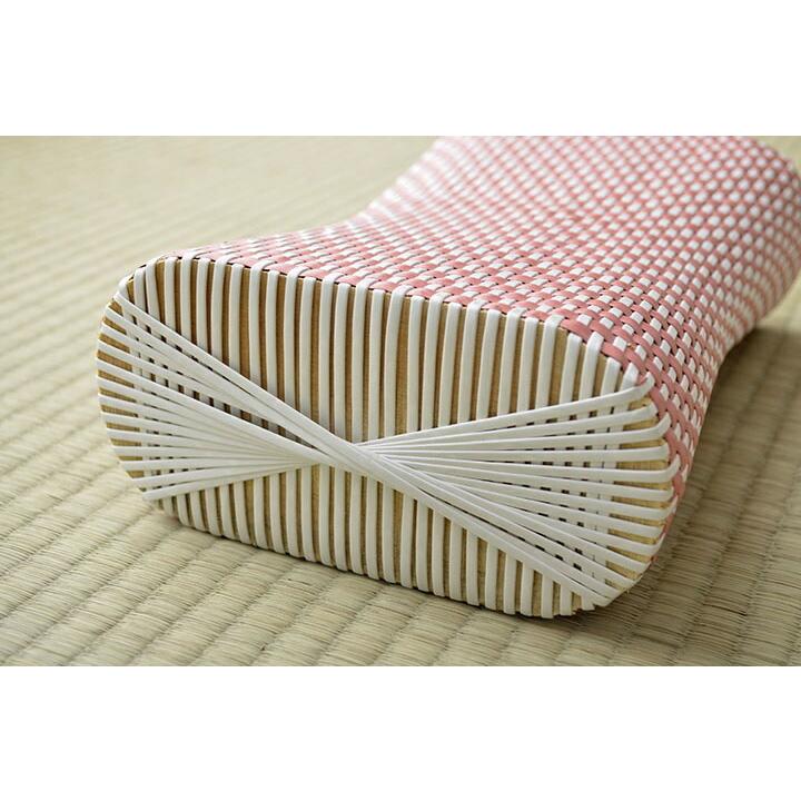 枕 まくら  PPまくら PP枕 籐枕風 ピロー 通気性 蒸れない ポリプロピレン 軽い 丈夫 手編み 約30×20cm |  | 15