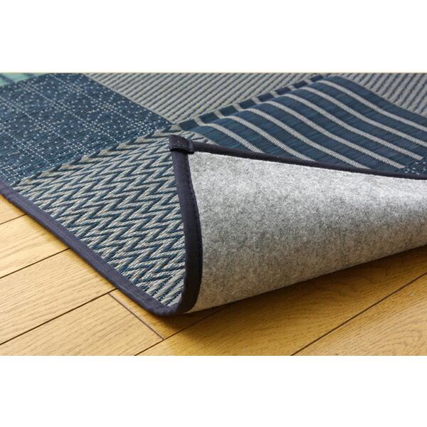 い草ラグ 夏用 国産 い草 上敷き 3畳 花ござ い草カーペット カーペット い草 ラグ い草ラグ DX京刺子 江戸間3畳 約174×261cm 不織布 い草上敷き |  | 10