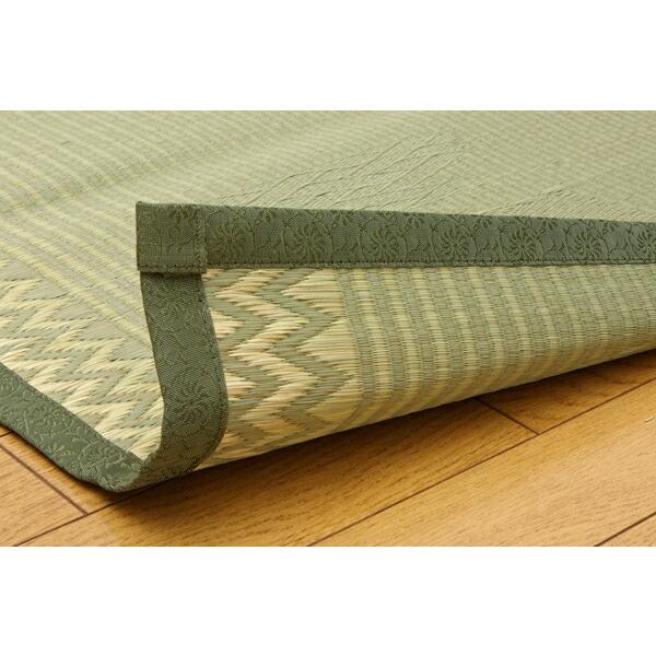 い草ラグ 夏用 国産 無地 花莚 イ草花ござカーペット い草 上敷き カーペット い草上敷カーペット 扇 江戸間4.5畳 約261×261cm い草 ラグ い草ラグ い草上敷き |  | 07