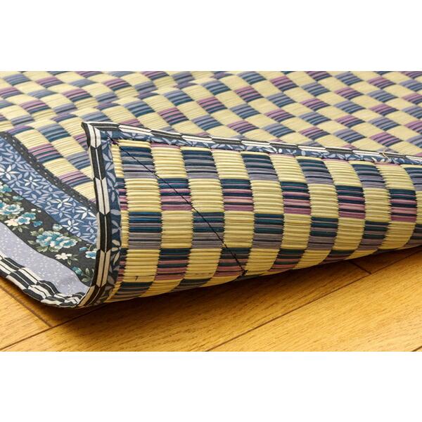 い草ラグ 夏用 国産 い草 上敷き 10畳 い草カーペット カーペット い草ラグ かれん 江戸間10畳 約435×352cm 上敷きカーペット い草上敷き センターラグ |  | 07