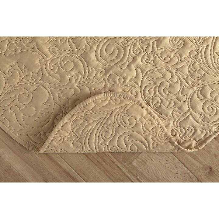 マルチカバー 洗える おしゃれ 長方形 約190×240cm 超音波キルト スカラップ ベッドスプレッド こたつカバー ソファカバー ホットカーペットカバー |  | 16