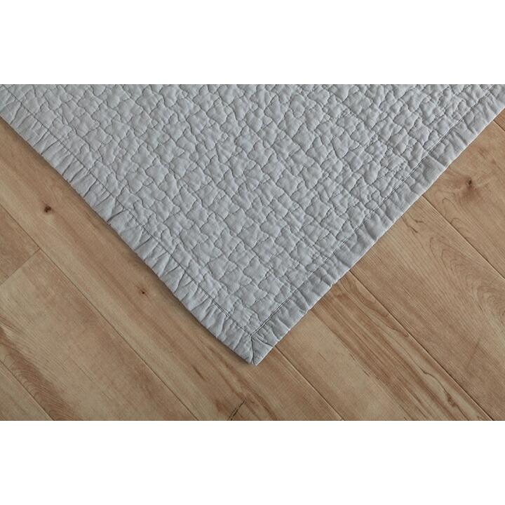 マルチカバー 洗える 正方形 約190×190cm 綿 雲 水洗いキルト リバーシブル ベッドスプレッド こたつカバー ソファカバー ホットカーペットカバー |  | 19