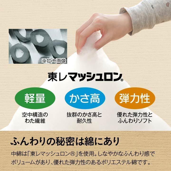 こたつ布団 正方形 約190×190cm 日本製 撥水 チェック柄 こたつ掛け布団 カジュアル 軽い ふんわり 柔らかい ローズ おしゃれ |  | 03