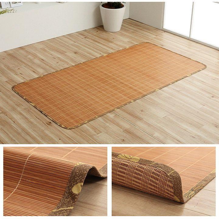 丈夫 ひんやり 竹 シーツ ネゴザ 涼しい 夏 抗菌防臭 消臭  シングル 90×180cm ゴムバンドなし |  | 08